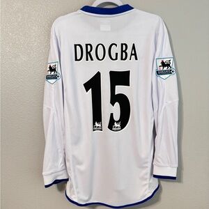 Chelsea 2004/2005 Drogba EPL third soccer jersey